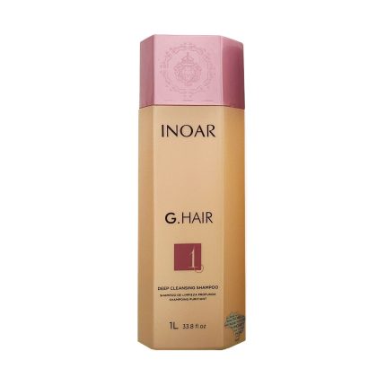 Champú de limpieza profunda inoar ghair (paso 1) para el alisado de keratina