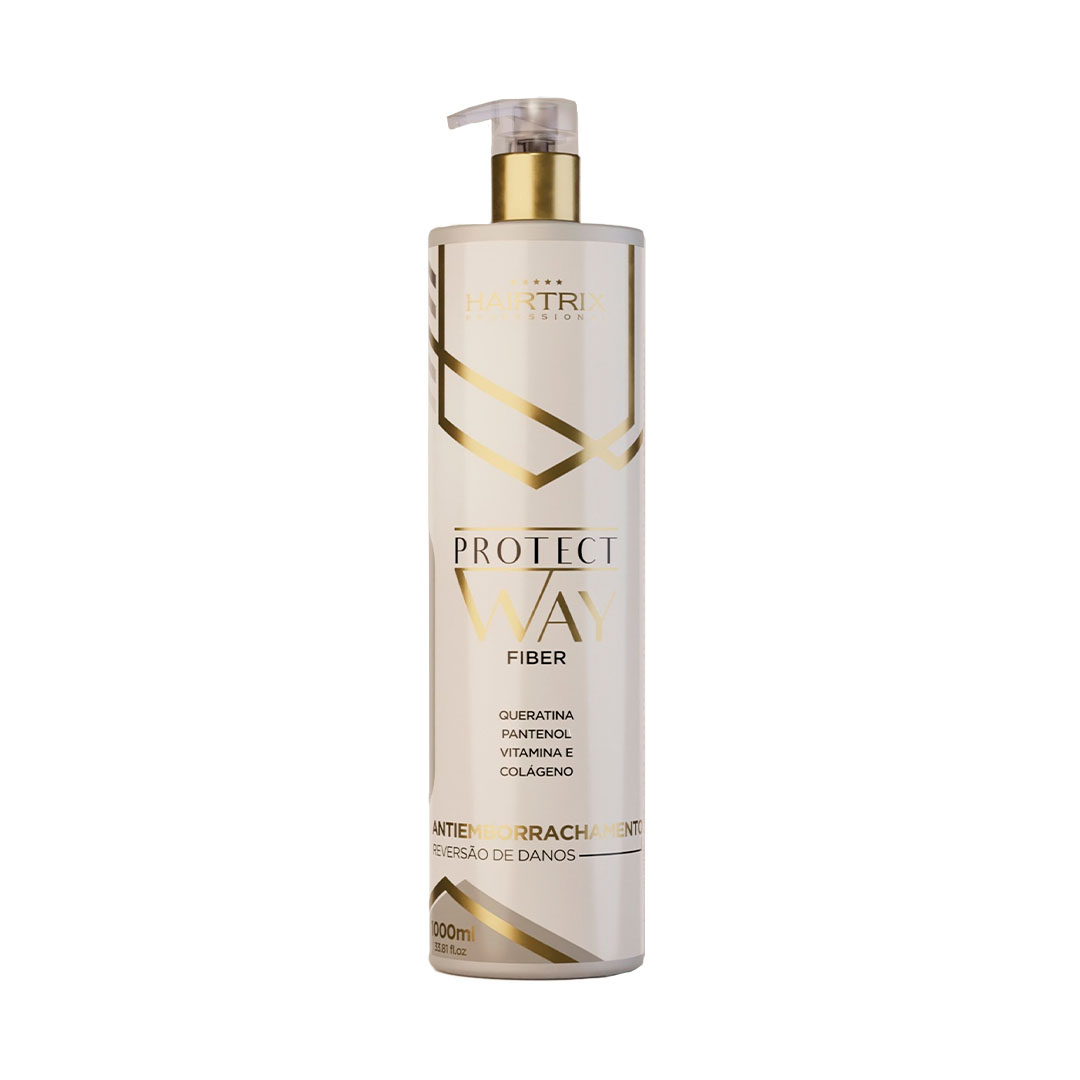 Protect Way Fiber - 1L cómo reparar el pelo chicloso tratamiento Protect Way Fiber