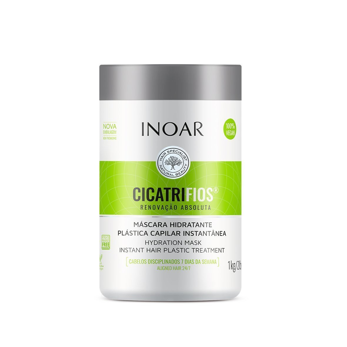 mascarilla para recuperar el cabello dañado cicatrifios mascarilla cicatrifios de inoar