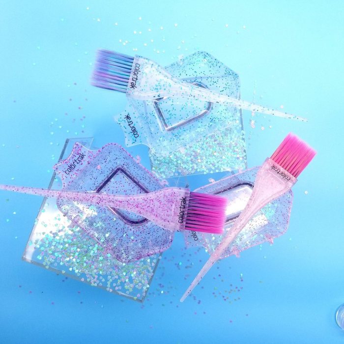 combo pinceles glitter