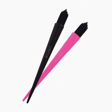 dúo pinceles rosa y negro colortrak