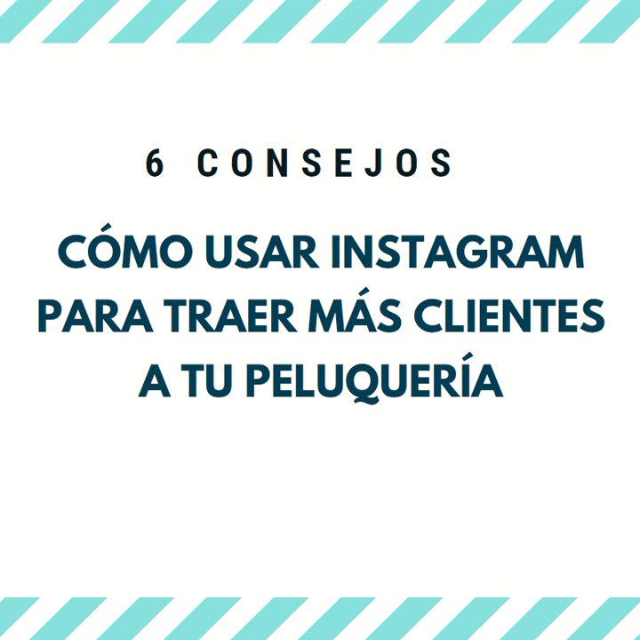 consejos para instagram en peluquerías