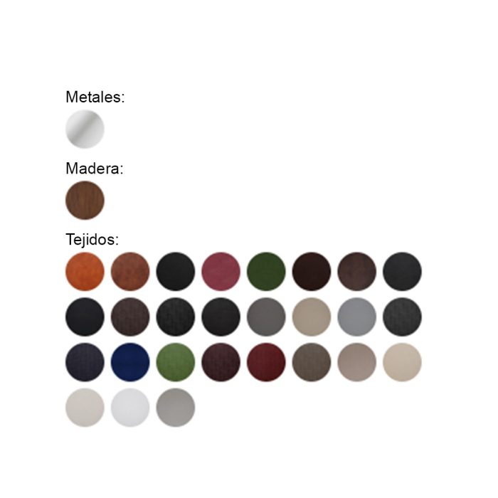 colores disponibles sillón clasic