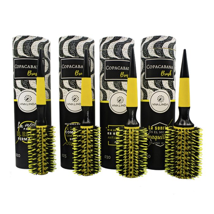 Cepillos copacabanas PACK cepillo con cerdas de jabalí para peluqueros