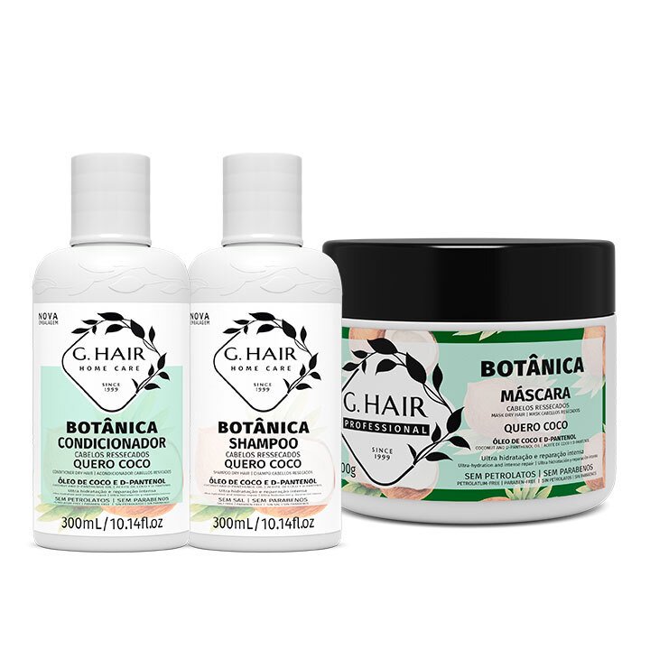 kit-botanica-cabello-seco-quero-coco-300ml botanica quero coco home care para cabello seco ghair