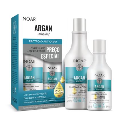 Dúo anticaspa de inoar línea argan infusion