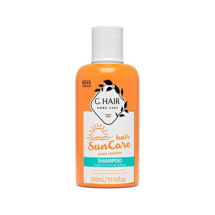 champú ghair sun care con protección solar