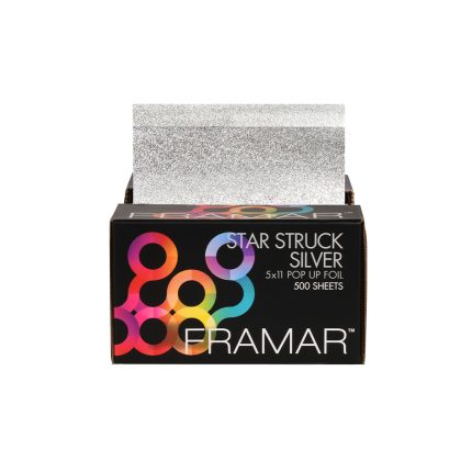 papel para mechas antideslizante Star Struck Silver de Framar