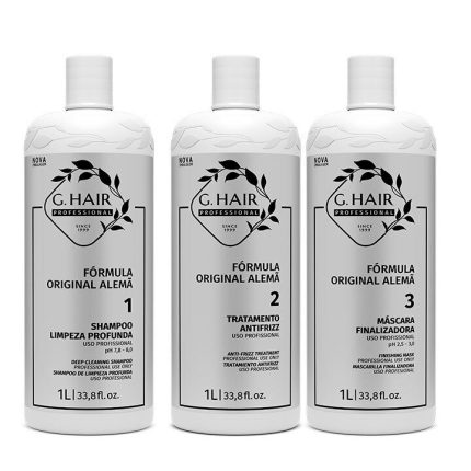 queratina brasileña ghair kit de 1 litro