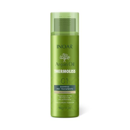 Thermoliss para quitar el volumen del cabello paso 1