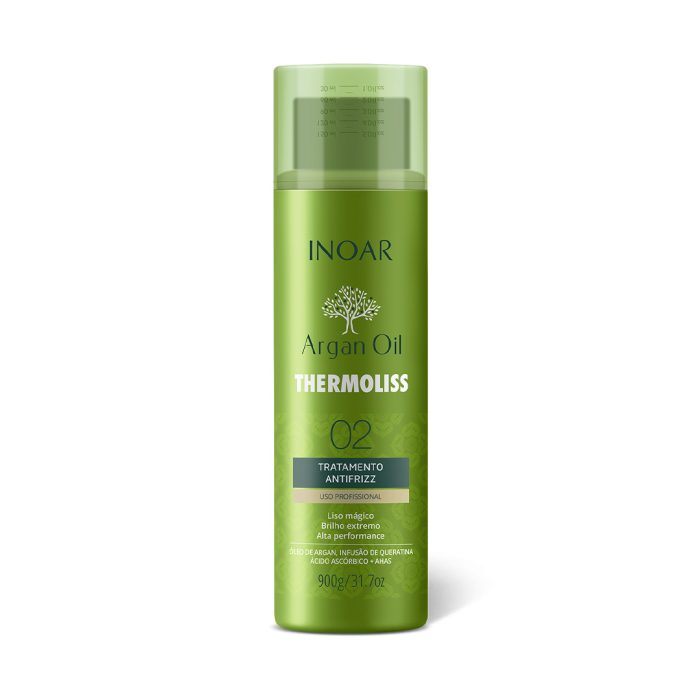 Thermoliss para quitar el volumen del cabello paso 2