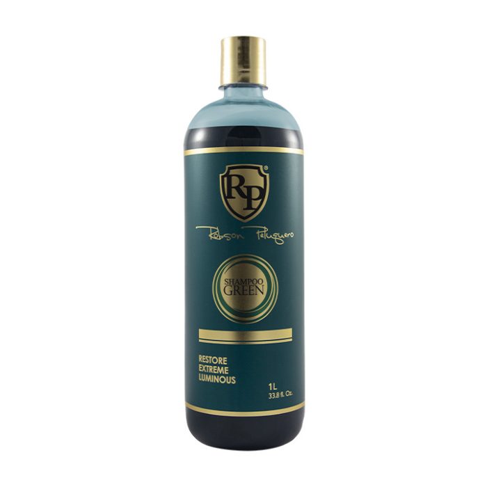 Champú matizador verde cabello rubio