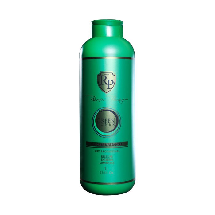 Mascarilla matizador Green de Robson Peluquero - Cabellos rubios perlados