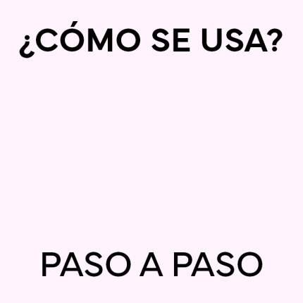 Cómo se usa - paso a paso haz clic para ver el video