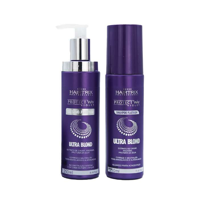 duo-champu-y-balsamo-protect-way-violet-hairtrix champú y bálsamo matizador protect way violet de hairtrix