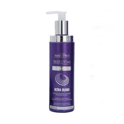 balsamo matizador protect way violet de hairtrix