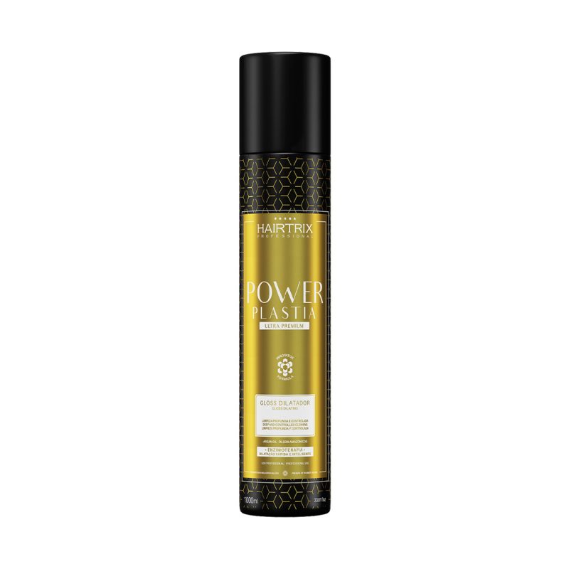 champú gloss dilatador de limpieza profunda power plastia ultra premium