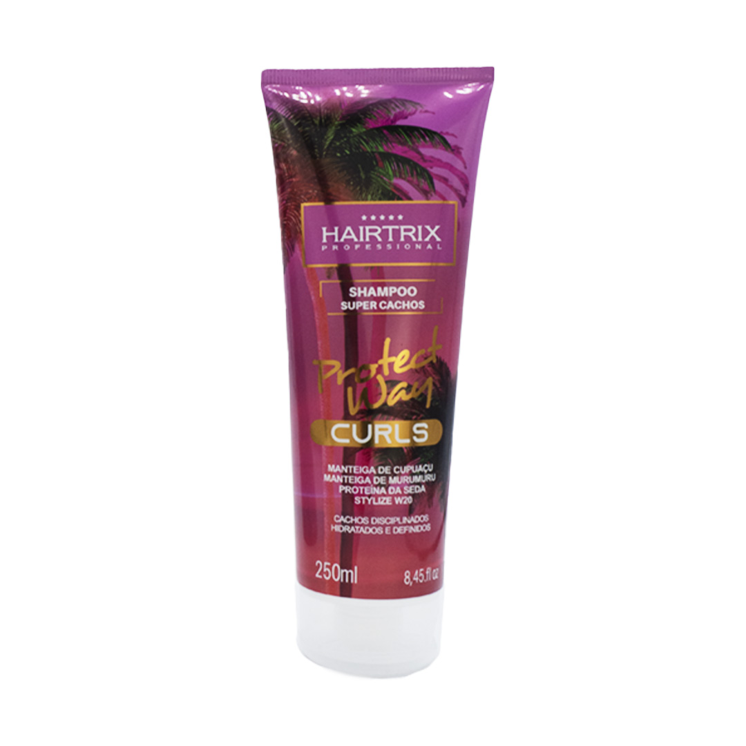 Champú Protect Way Curls tubo de champu protect way curls de la marca Hairtrix