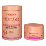 mascarilla protect way treatment para cabello quebradizo fortalece el pelo