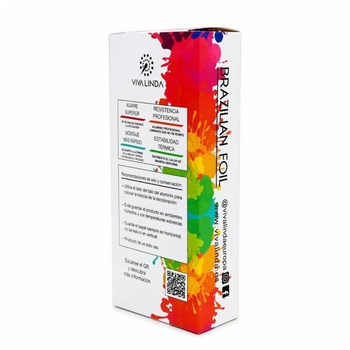 Brazilian Foil Laminado 11x25cm Caja anverso