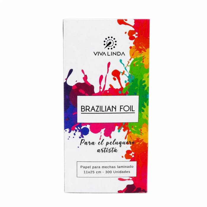 Brazilian Foil Laminado 11x25cm Caja frontal