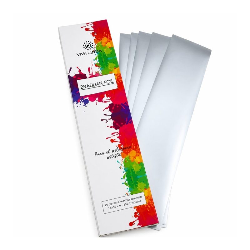 Brazilian Foil Laminado 11x50cm Caja y Laminas