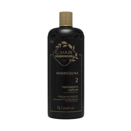Tratamiento de Alisado de Queratina Marroquina (Paso 2) de la marca G.Hair