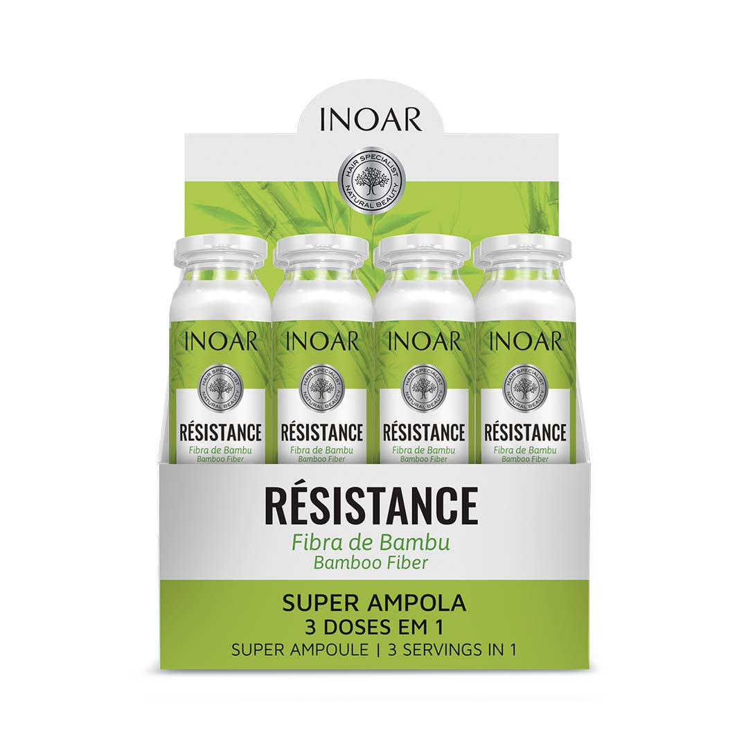 Caja de 12 Ampollas Résistance Fibra de Bambu 45ml Ampolla Résistance Fibra de Bambu - Imagen 1