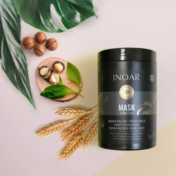 Mascarilla Mask Trigo y Macadamia Hidratación Profunda 1Kg - Imagen 3