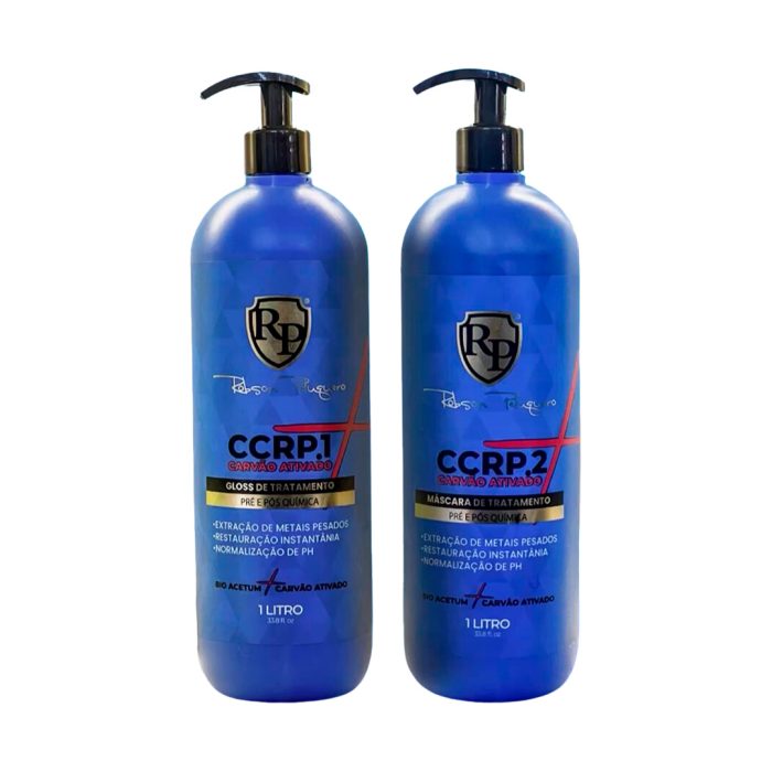 CCRP+ Carbón Activado estabiliza pH, elimina metales pesados y el cabello chicloso