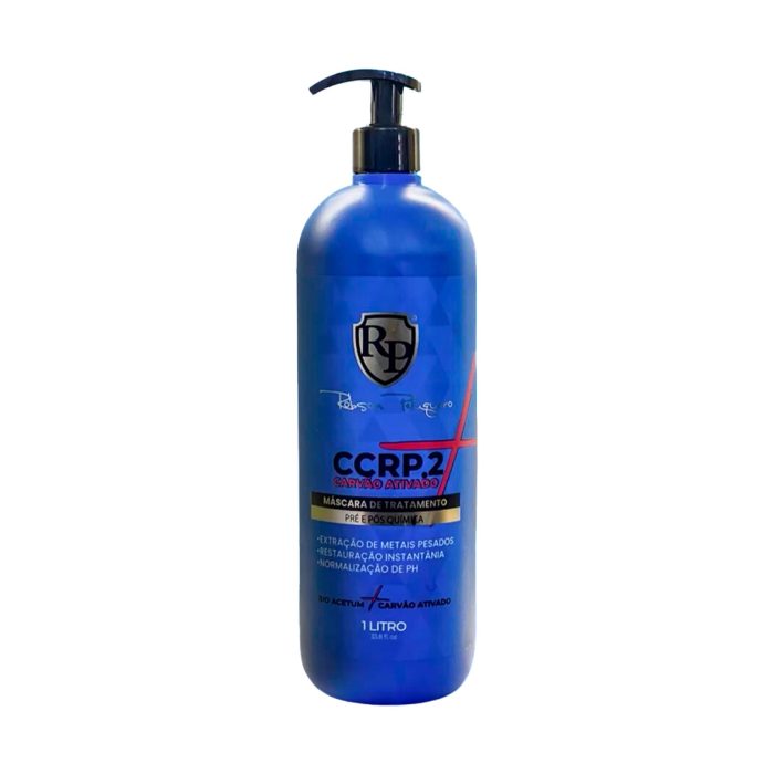 CCRP.2 Carbón Activado estabiliza pH, elimina metales pesados y el cabello chicloso