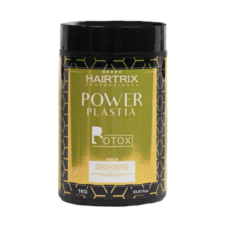 bote de 1 kilo de Btx gold power plastia de la marca hairtrix