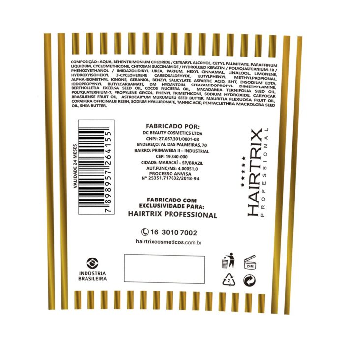 Rotulo Btx Capilar Hairtrix