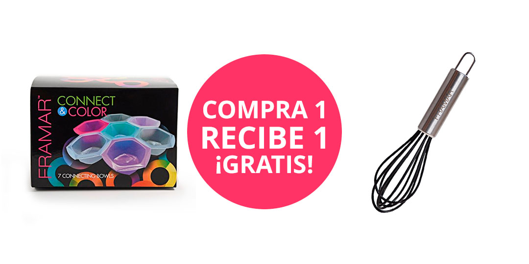 Compra pack bols connect & color recibe batidor de tinte mighty mixer