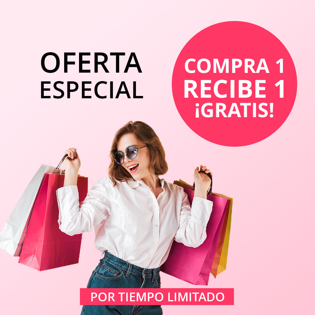 Oferta Especial - Compra 1 Recibe 1 Gratis