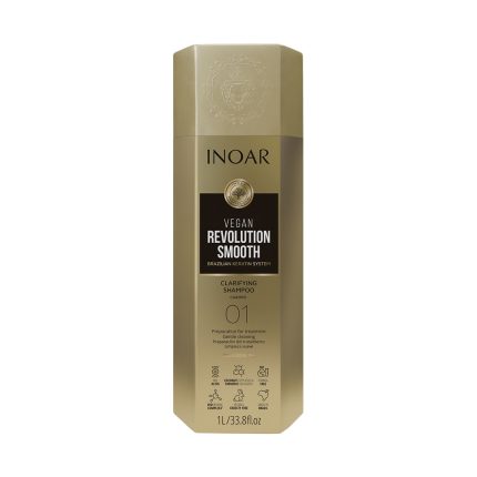 Champú Clarificante Vegan Revolution Smooth (Paso 1) 1L