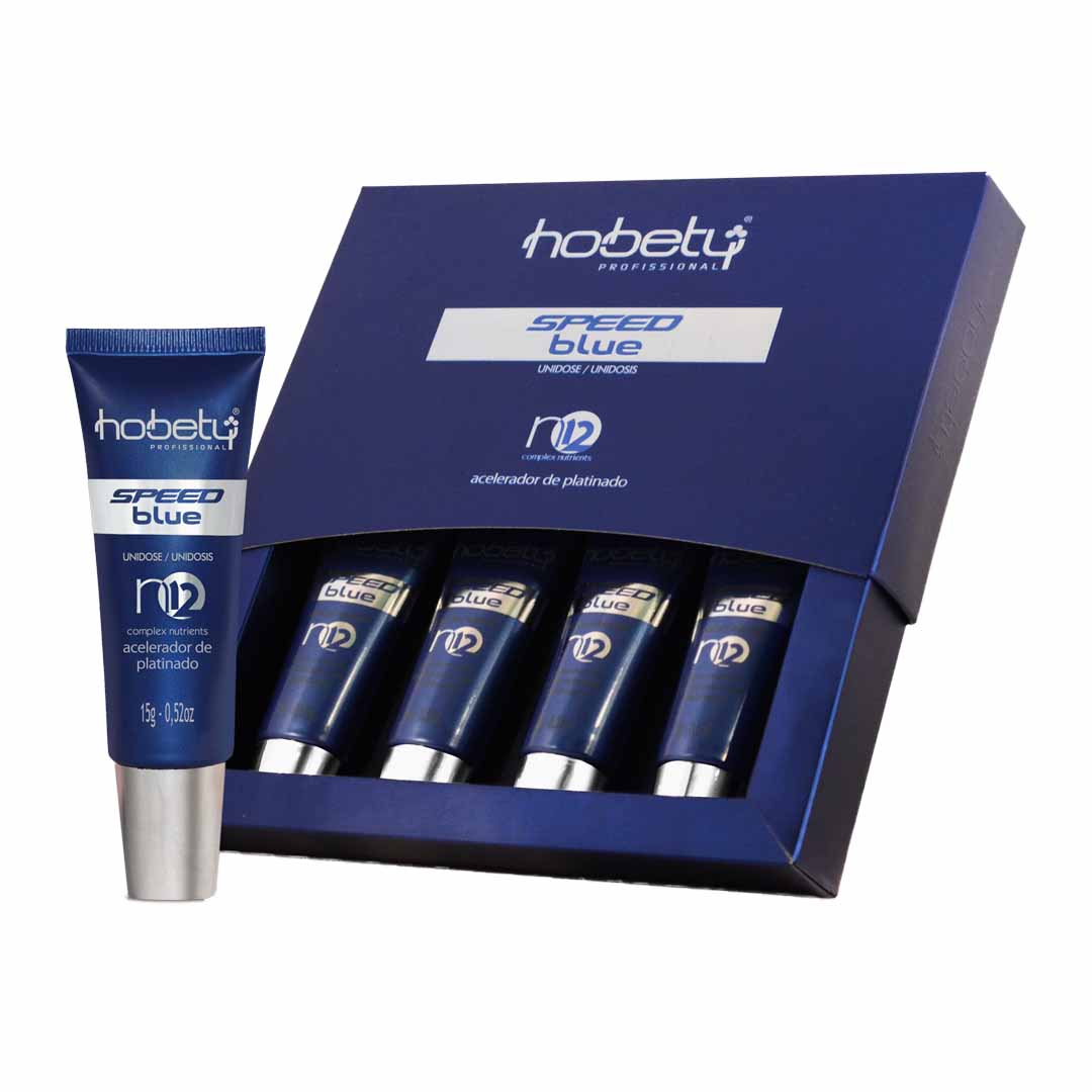 Matizador Súper Concentrado Speed Blue Caja de 4x 15ml Matizador Súper Concentrado Speed Blue Caja de 4x 15ml de Hobety