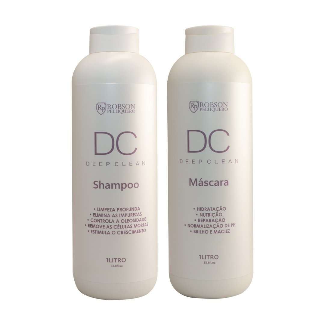 Deep Clean Champú y Mascarilla 1L Robson Peluquero Deep Clean Champú y Mascarilla 1L Robson Peluquero