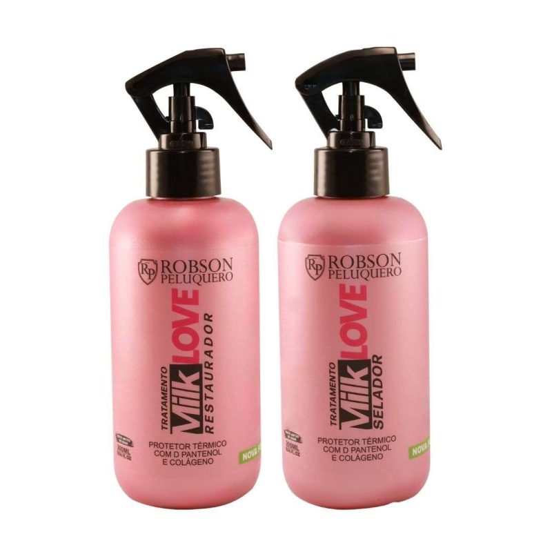 Milk Love Restaurador 300ml y Sellador 300ml Robson Peluquero
