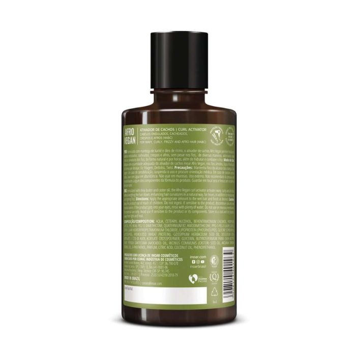 Activador de Rizos Afro Vegan 300ml - Imagen 2