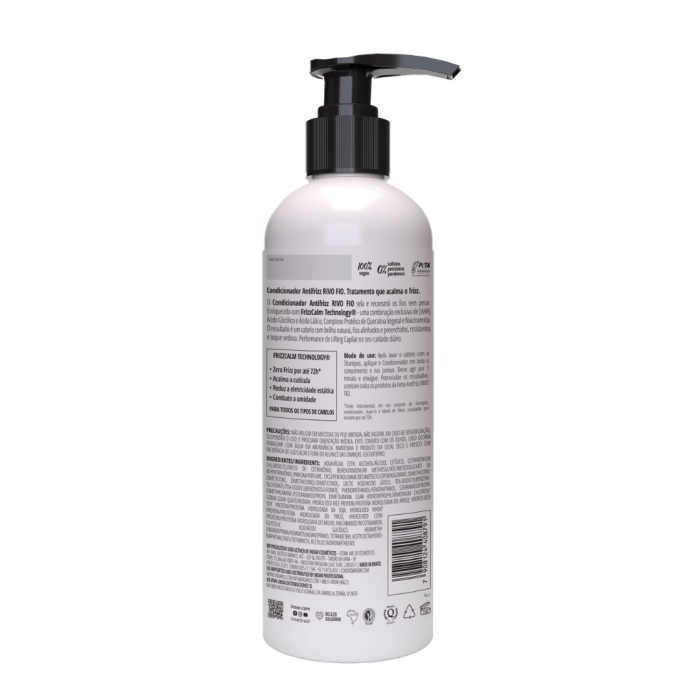 Acondicionador Antifrizz Rivo Fios 500ml - Imagen 2