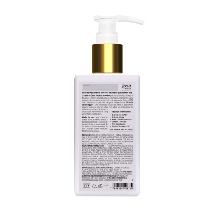 Blend de Aceite Antifrizz Rivo Fios 120ml - Imagen 2