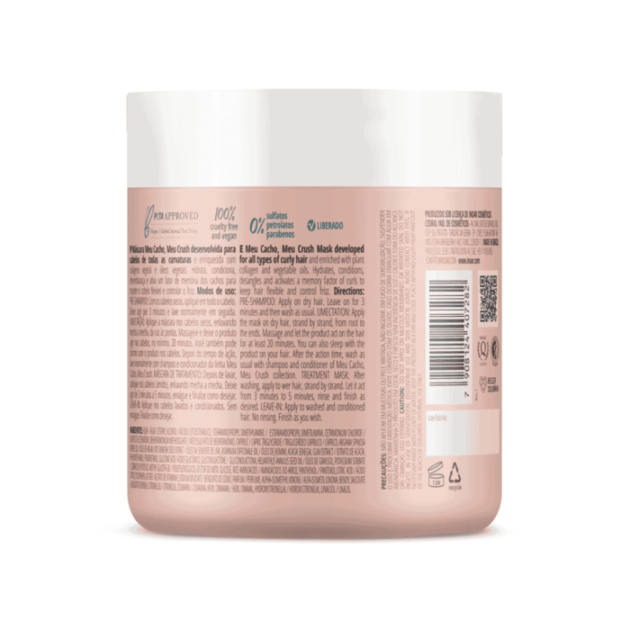 Mascarilla Meu Cacho Meu Crush 500g - Imagen 2