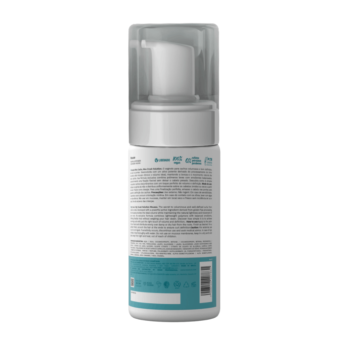 Mousse Meu Cacho Meu Crush Solution 150ml - Imagen 2