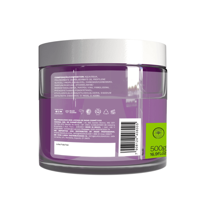 Gelatina Uva Meu Cacho Meu Crush Teen 500g - Imagen 2